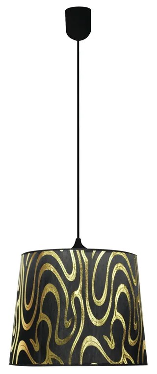 Candellux TIGER Luster 26 1X60W E27 Black- Gold 31-94448