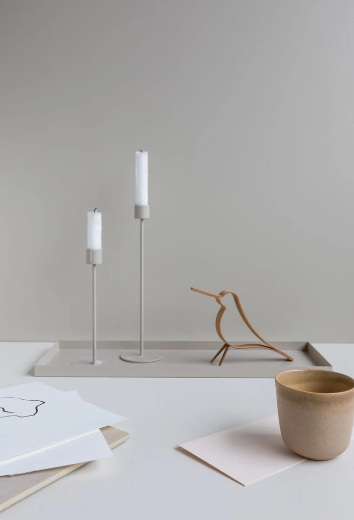 COOEE Design Drevený dekoratívny vtáčik Woody Bird Oak Small