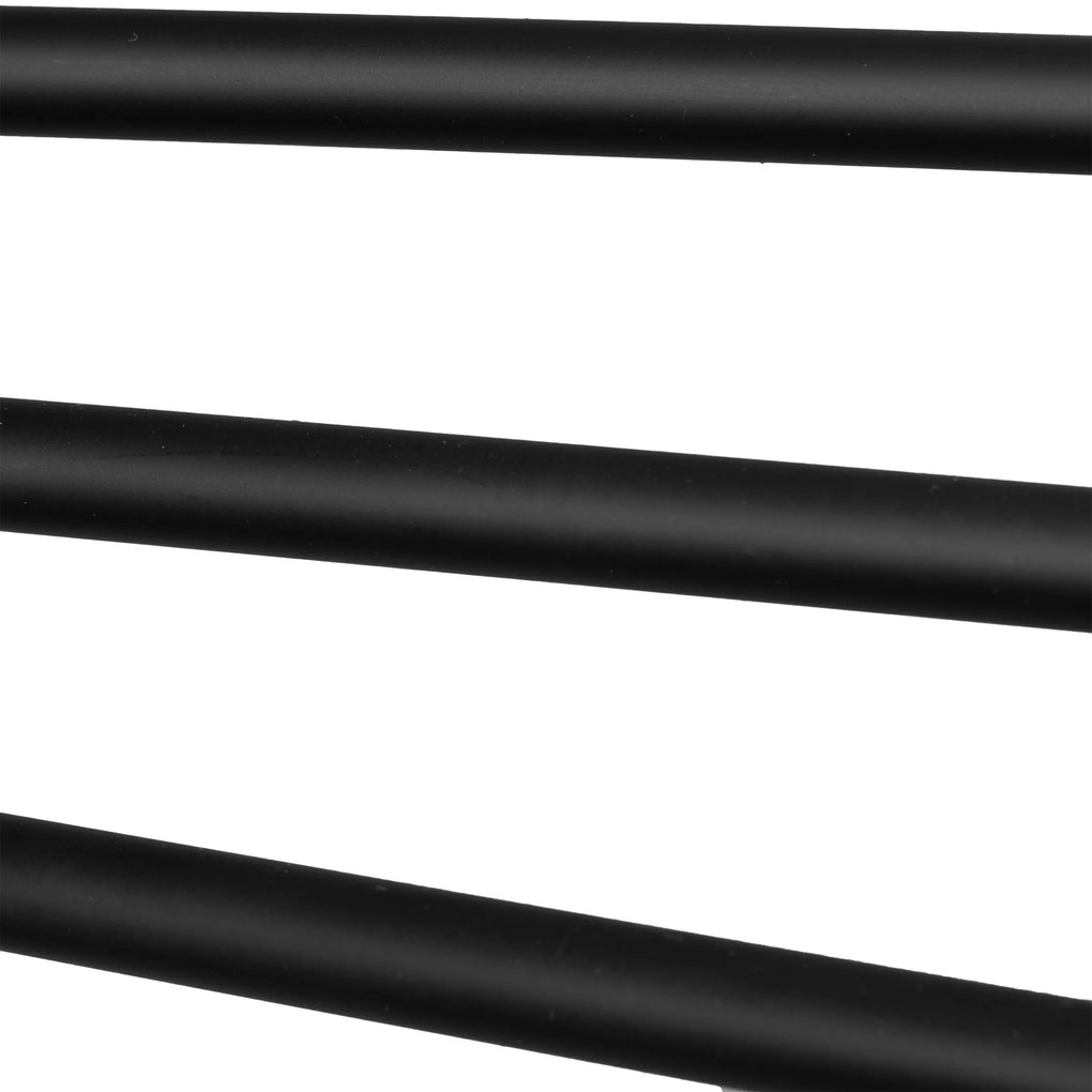 Kúpeľňový vešiak na uteráky CETRI čierny