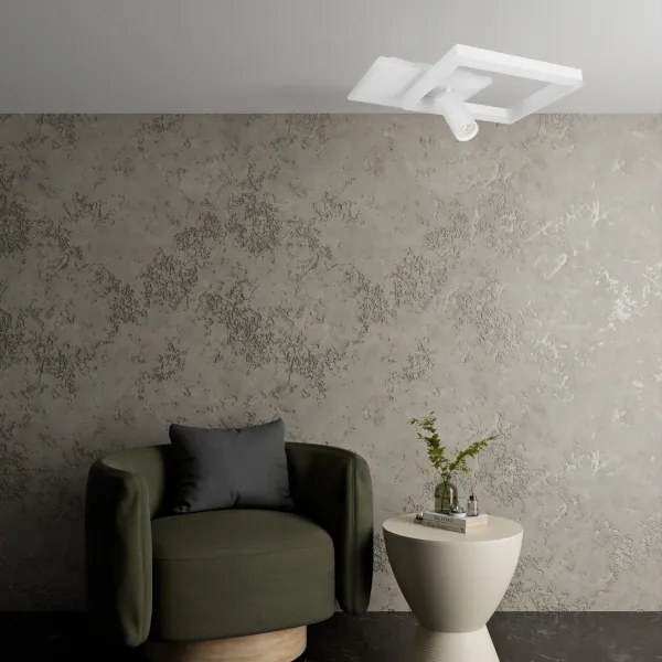 LED stropné svietidlo LED/38W/230V + 1xGU10/30W biela