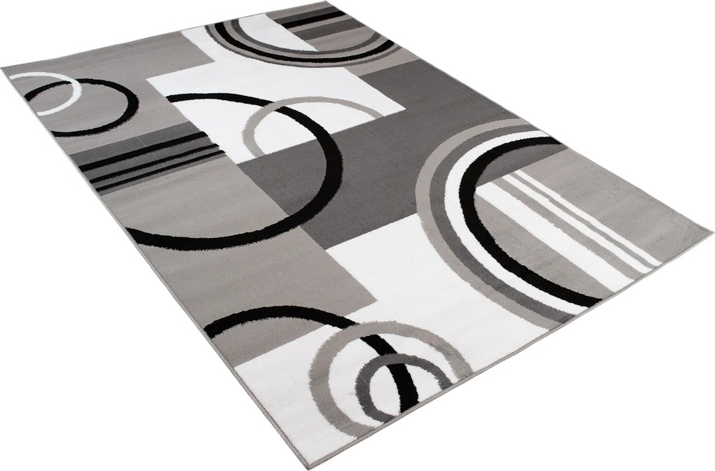 TA Koberec Z897F GRAY MAYA PP EYM Sivý Obdĺžnikový Rozmer: 130x190 cm