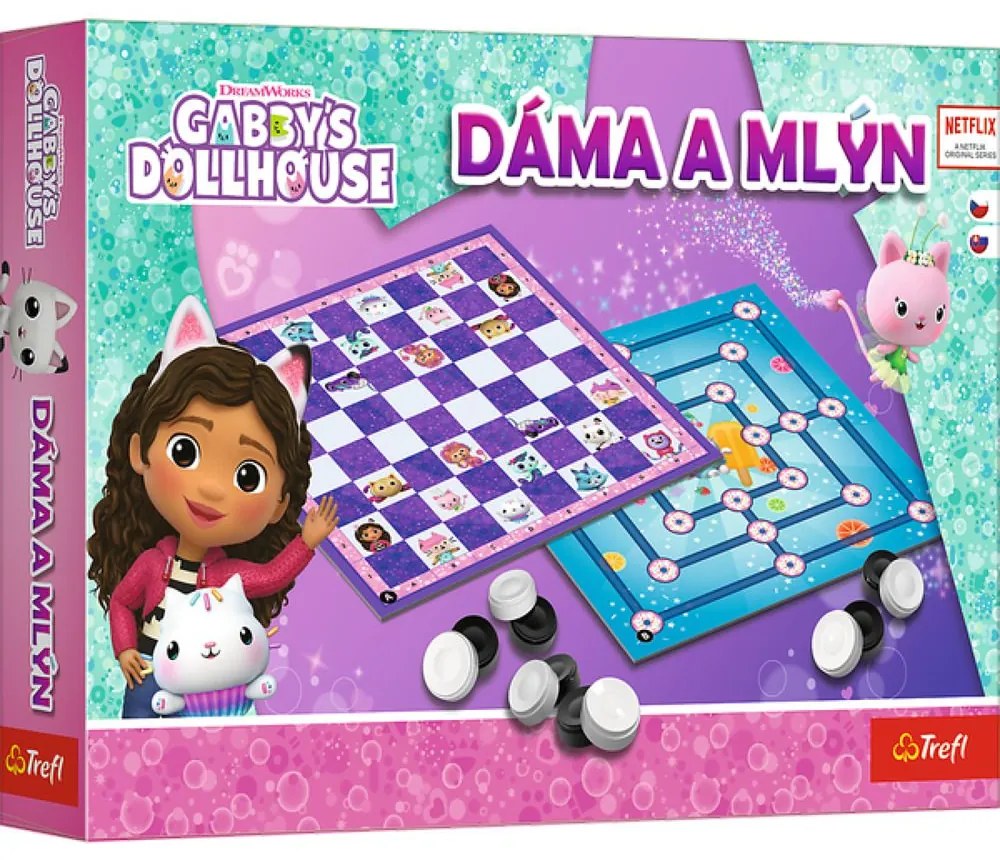 Trefl Dáma a Mlýn Gabby's Dollhouse