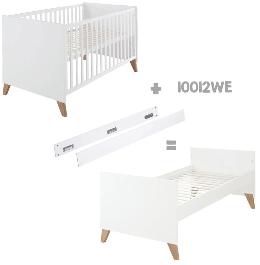 Postieľka v bielo-prírodnej farbe 70x140 cm Ole – Roba