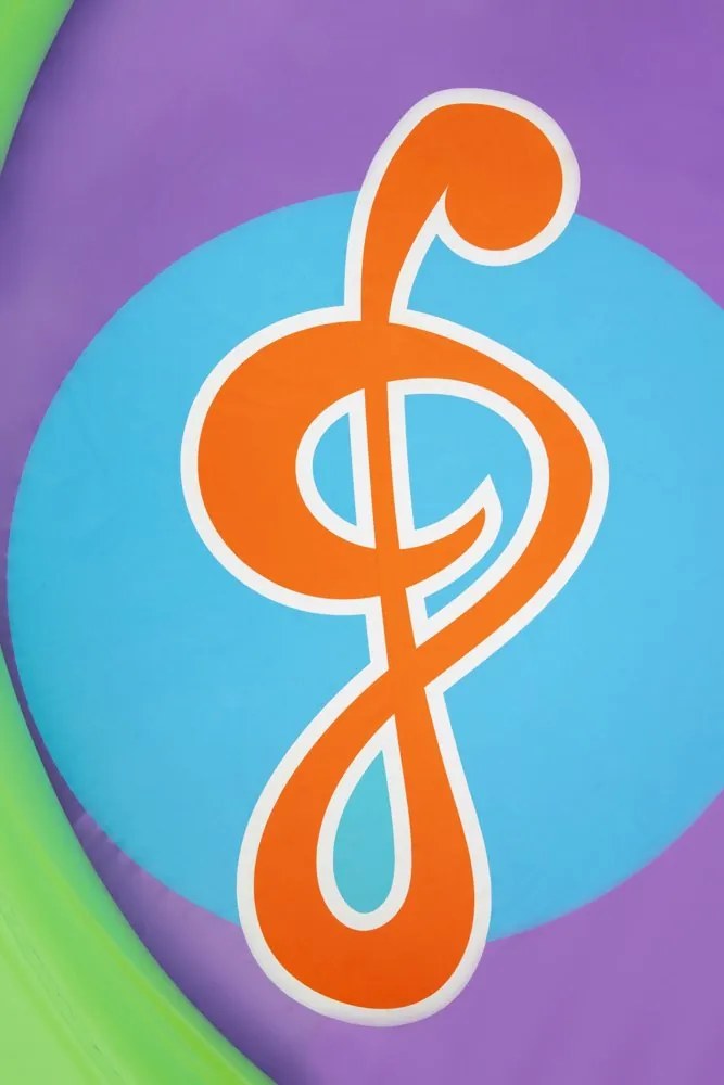 LEAN Nafukovacie vodné ihrisko Music 295x190x137 cm