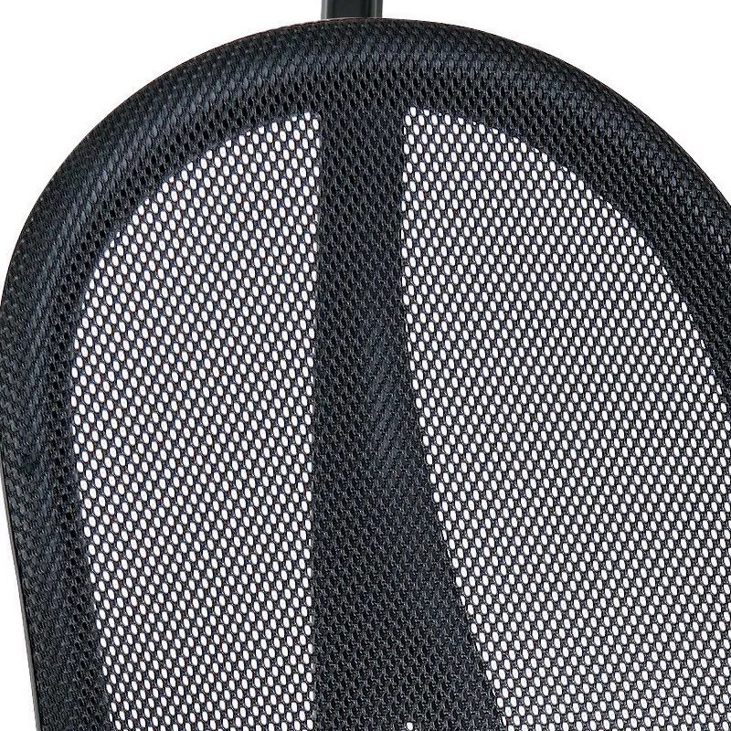 Zdravotná balančná kancelárska stolička EXETER NET, modrá