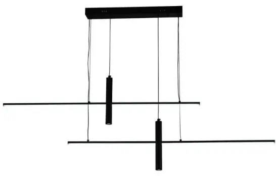 LED Stmievateľný luster na lanku LED/70W/230V 3000-6500K + diaľkové ovládanie