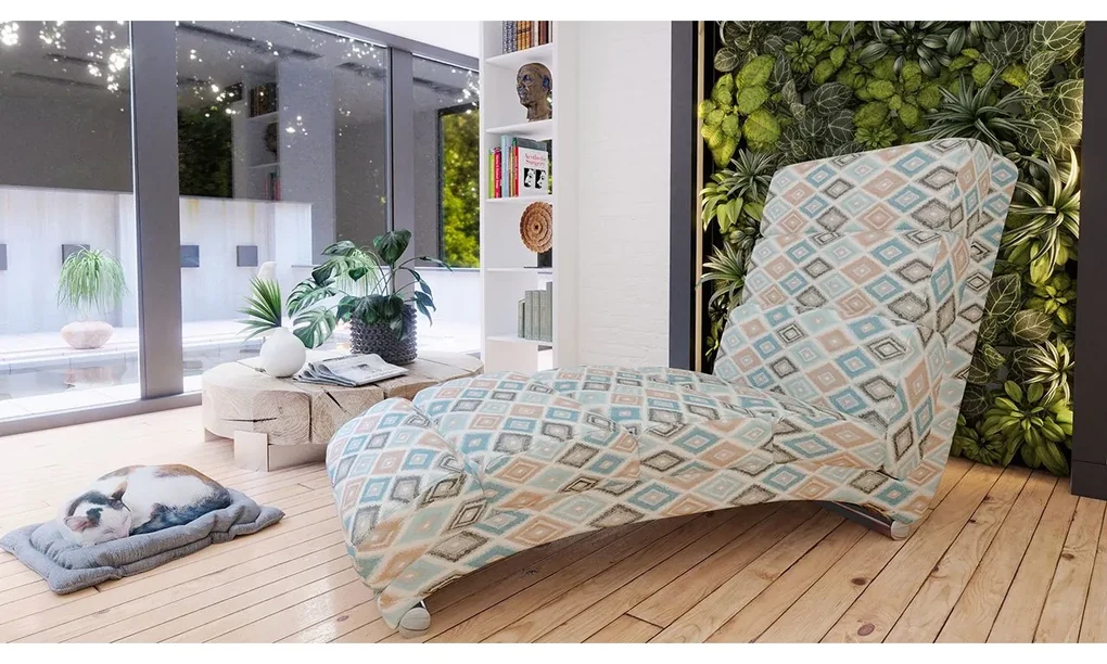 Čalúnené relaxačné kreslo Laguna 60, Dostupné poťahy: Flow 22