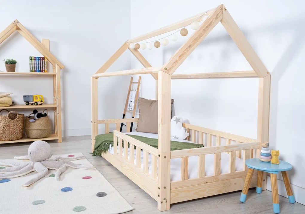 Ourbaby 23450-0 House bed Tea 200x140 cm prírodná