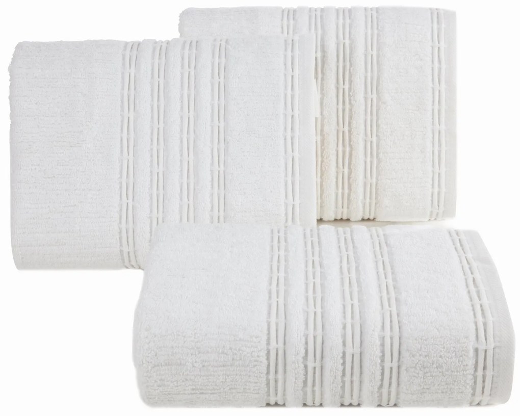 BAVLNENÝ UTERÁK ROMEO 50X90 CM BIELA