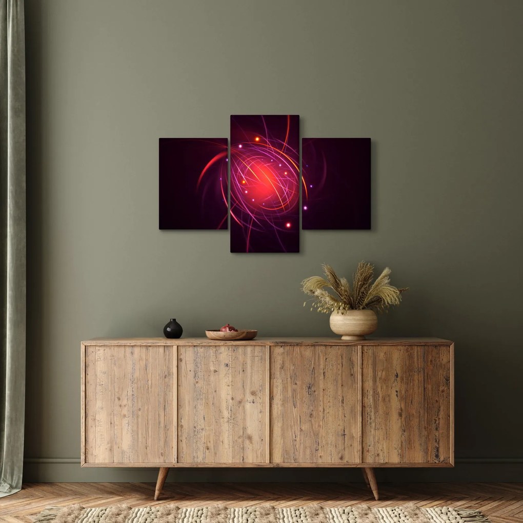 Moderný obraz abstrakcie (90x60 cm)