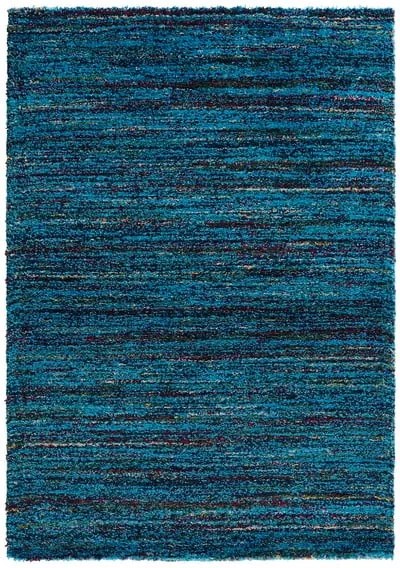 Modrý koberec Mint Rugs Nomadic, 80 × 150 cm