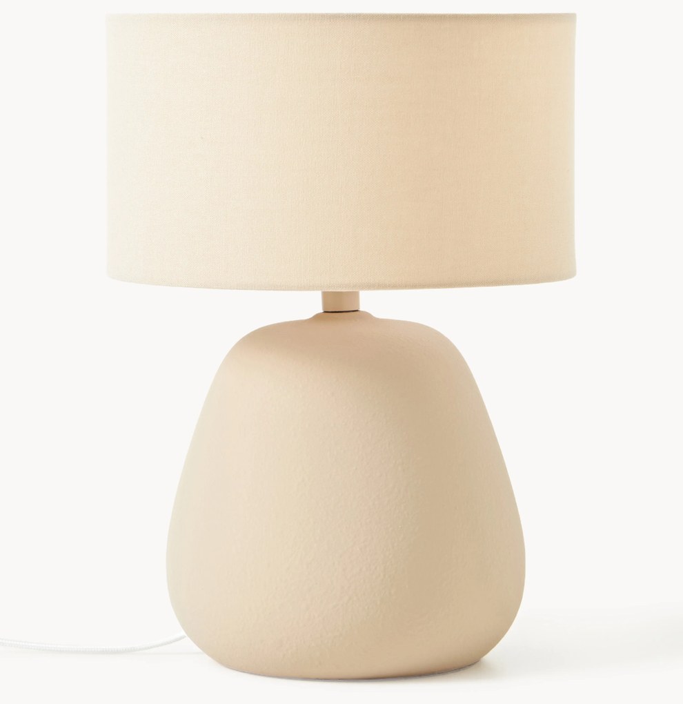 Stolová lampa z keramiky Eileen