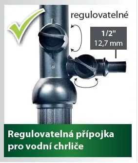 Heissnerovo efektové čerpadlo vrátane 4 efektov, 4900 l/h, 40 W HSP5000-00