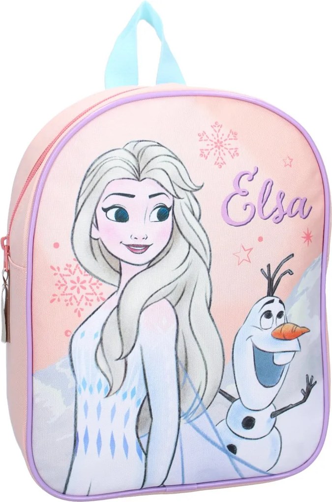 Detský predškolský batôžtek Ľadové kráľovstvo – Frozen - motív Elsa a Olaf - 6L