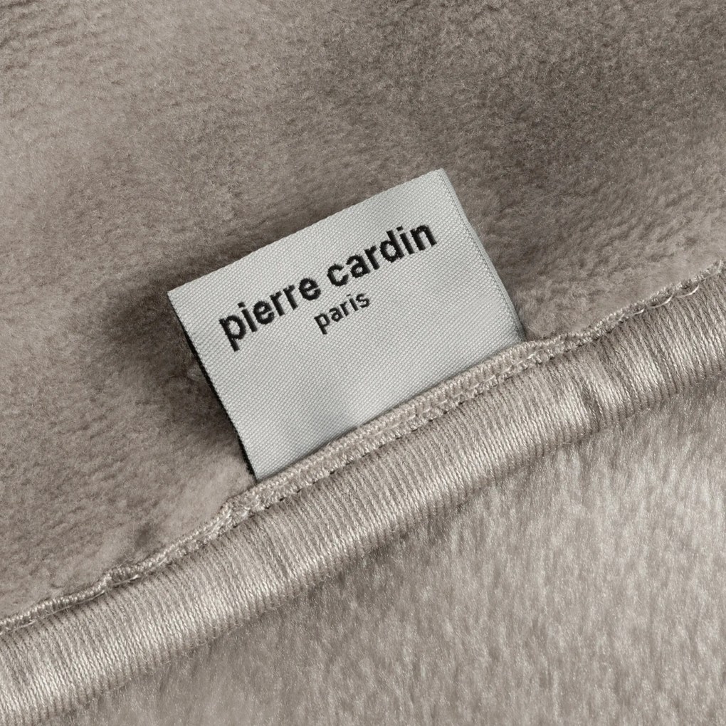 AKRYLOVÁ DEKA PIERRE CARDIN CLARA1 160X220 CM TMAVOBÉŽOVÁ