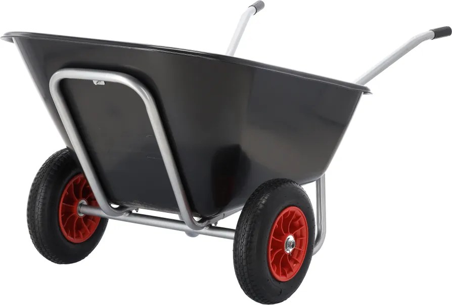GARDEN LINE Záhradný fúrik – objem 280 l, čierny