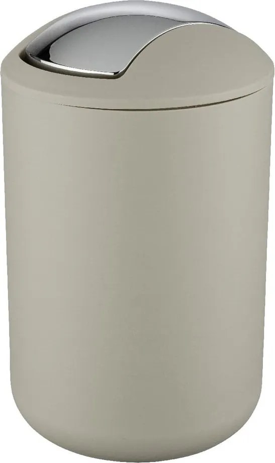 Taupe plastový odpadkový kôš 6,5 l Brasil – Wenko