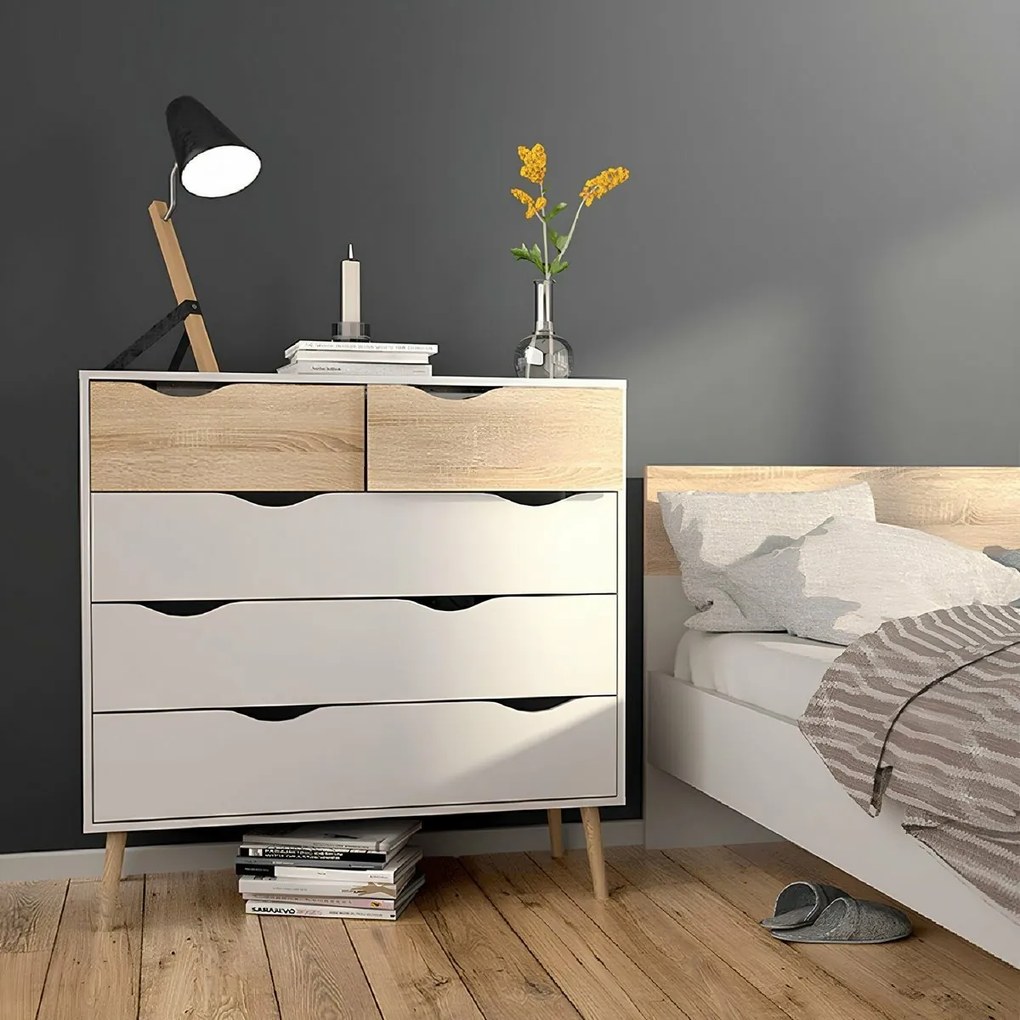 Komoda OSLO 75456, biela