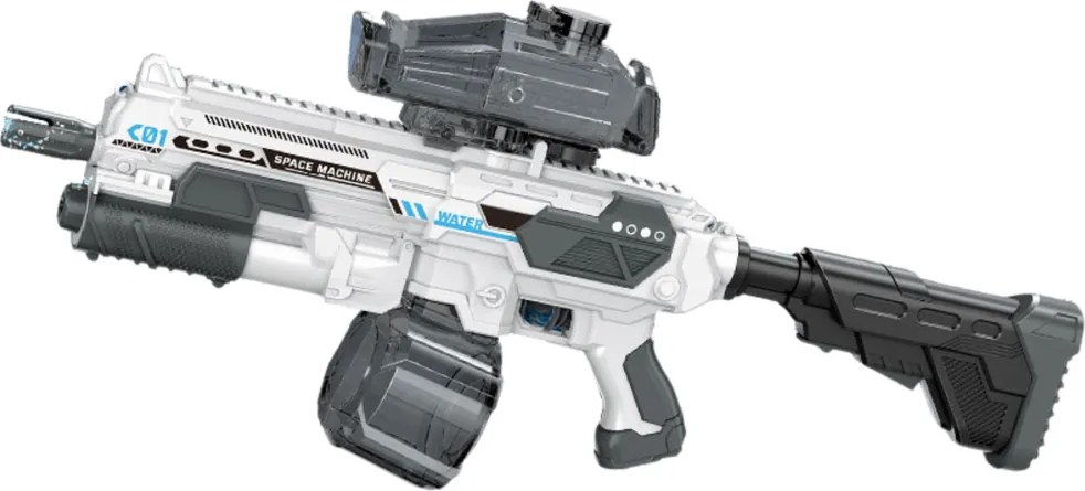LEAN Toys M16 Space Gun Elektrická vodná pištoľ 1350ml