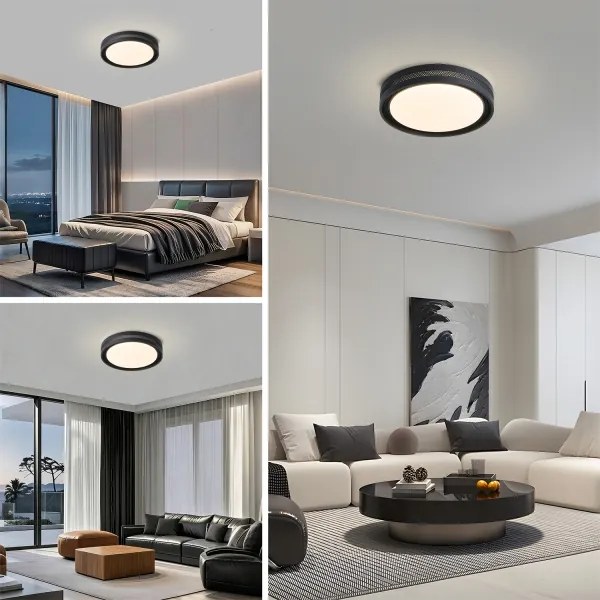 BRILAGI -LED Stmievateľné stropné svietidlo KREON LED/54W/230V 3000-6000K čierna pr. 38 cm +DO