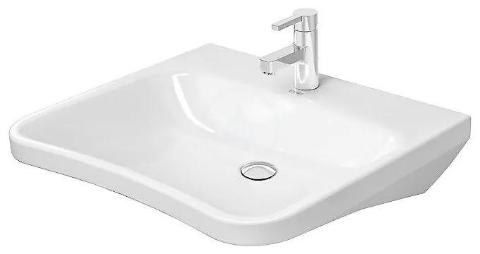 DURAVIT DuraStyle umývadlo, 650 mm x 570 mm, bez prepadu, biele – bezotvorové umývadlo, 2330650070