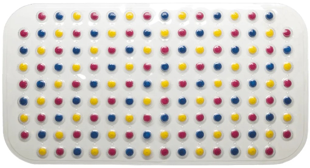 Protišmyková podložka do kúpeľne Multi 72x38 cm viacfarebná PRED203