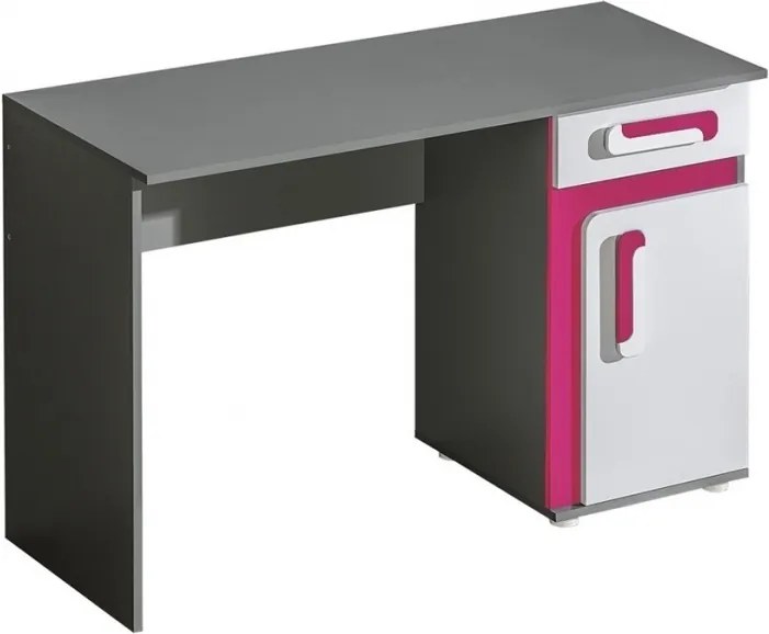 Najlacnejsinabytok Písací stôl Apetito A9, ružový