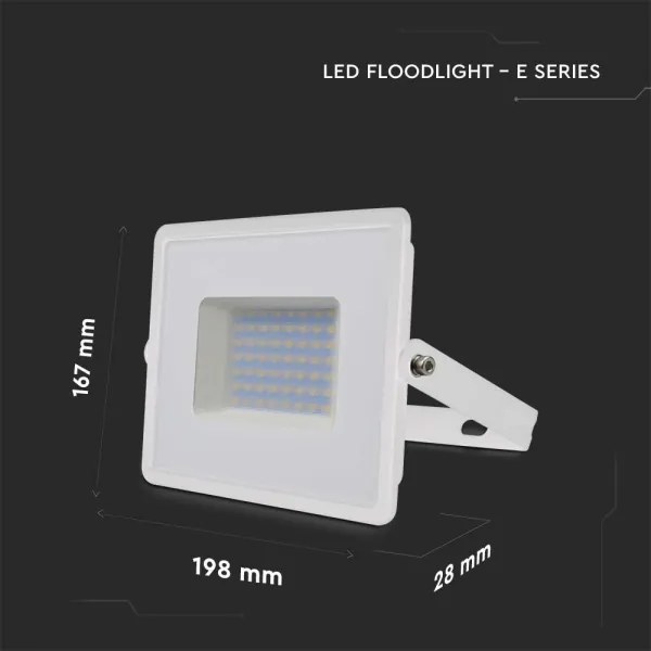 LED Reflektor LED/50W/230V 6500K IP65 biela
