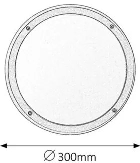 Rabalux ALVORADA vonkajšie stropné svietidlo 8049