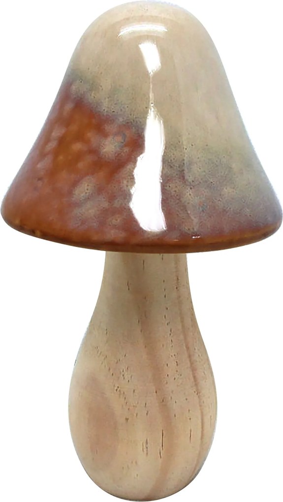 Keramická figúrka MAVE 11,7x21,5 cm hnedá