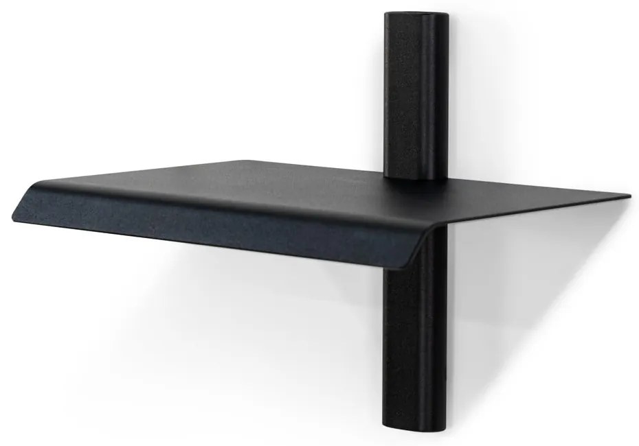 Čierna kovová polica 28 cm Hola – Spinder Design