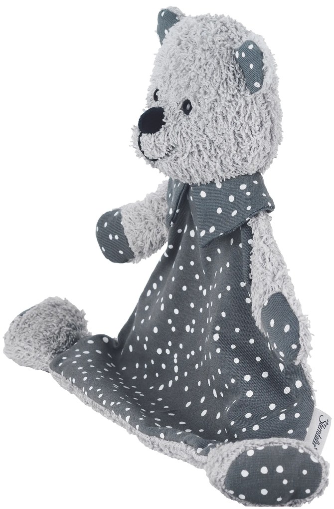 Sterntaler hračka chrastící mazlík méďa Terry 26 cm šedý 3212174