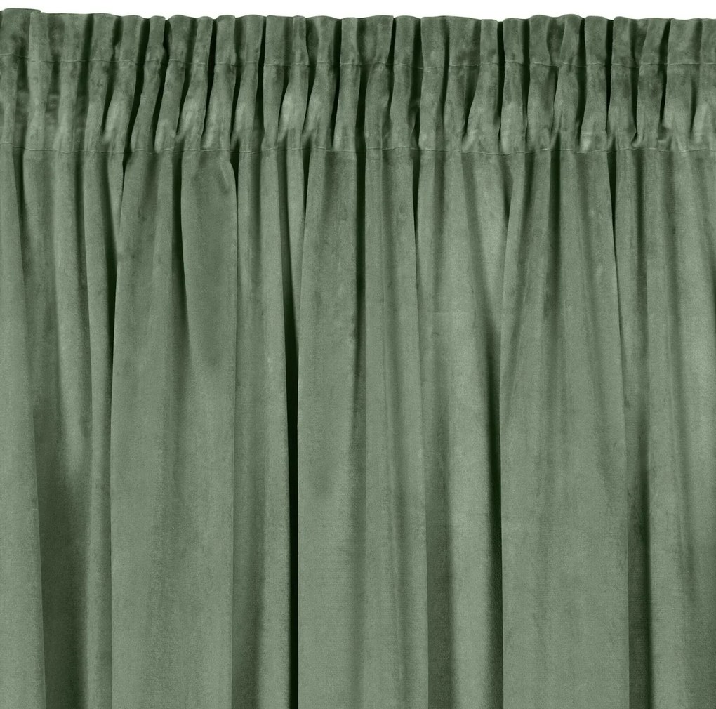 ZATEMŇOVACÍ ZÁVES NA PÁSKE MELANIE 140X270 CM TMAVOMÄTOVÁ