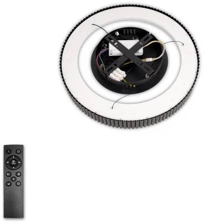 Brilagi - LED stmievateľný luster na lanku FALCON MODERN LED/30W/230V 40 cm čierny + diaľkové ovládanie