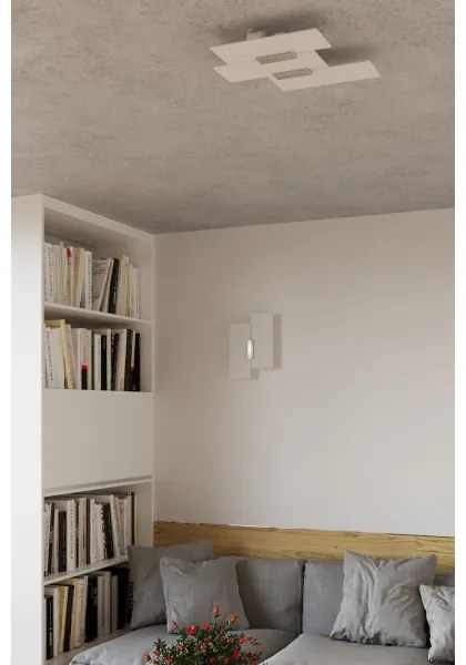 Sollux SL.0198 - Stropné svietidlo FABIANO 3xE27/60W/230V biela/chróm