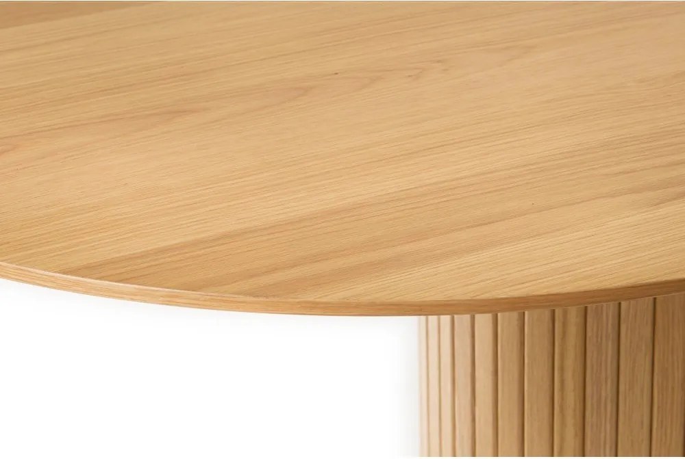 Jedálenský stôl s doskou v dubovom dekore 95x180 cm Nola – Unique Furniture