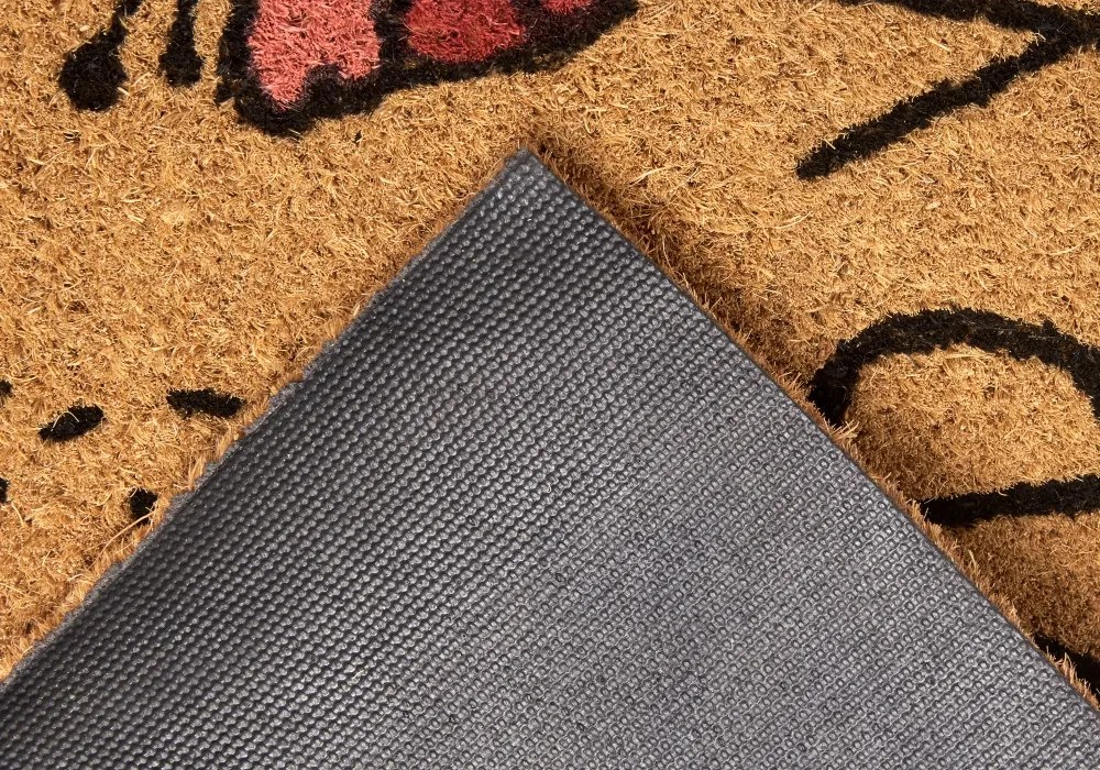 Rohožka Bee happy 105572 - na von aj na doma, 45x75, hnedá, chodba / predsieň, Hanse Home