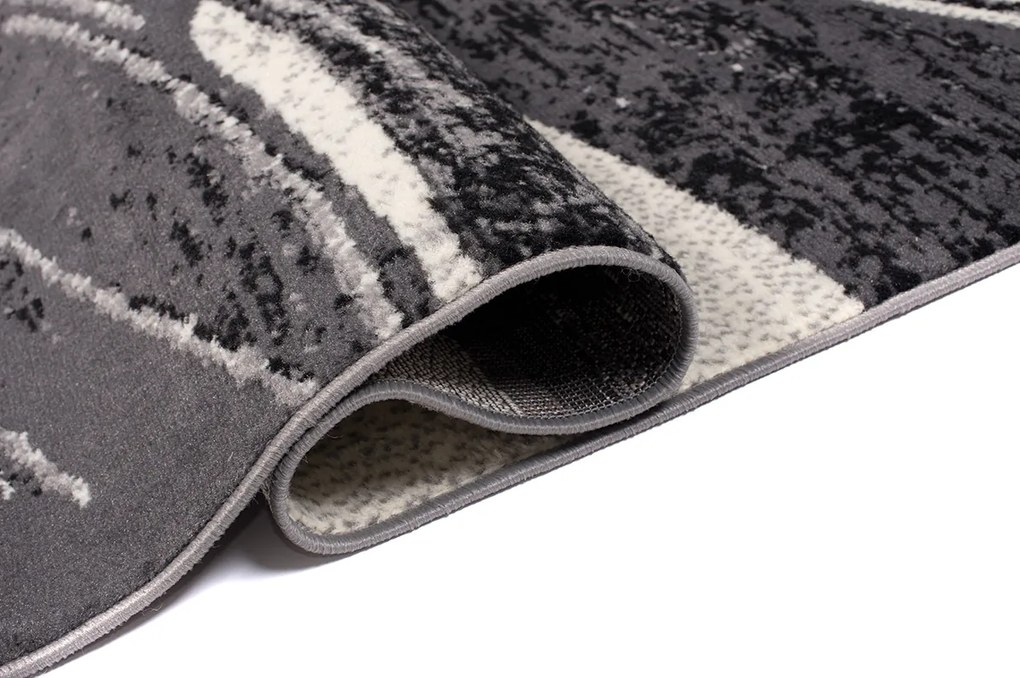 TA Koberec 1691B DARK GRAY CHEAP PP CRM Sivý (tmavý) Obdĺžnikový Rozmer: 140x200 cm