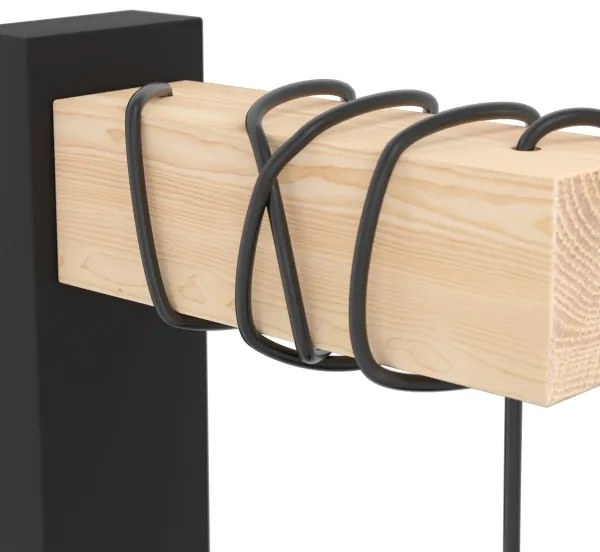 Eglo 44078 - Nástenné svietidlo TOWNSHEND 1xE27/60W/230V