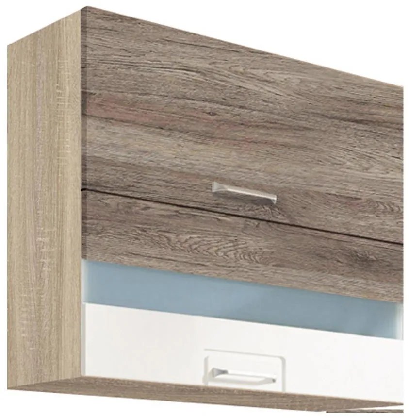 Skrinka do kuchyne Econo 41G Sonoma/Biely/San Remo