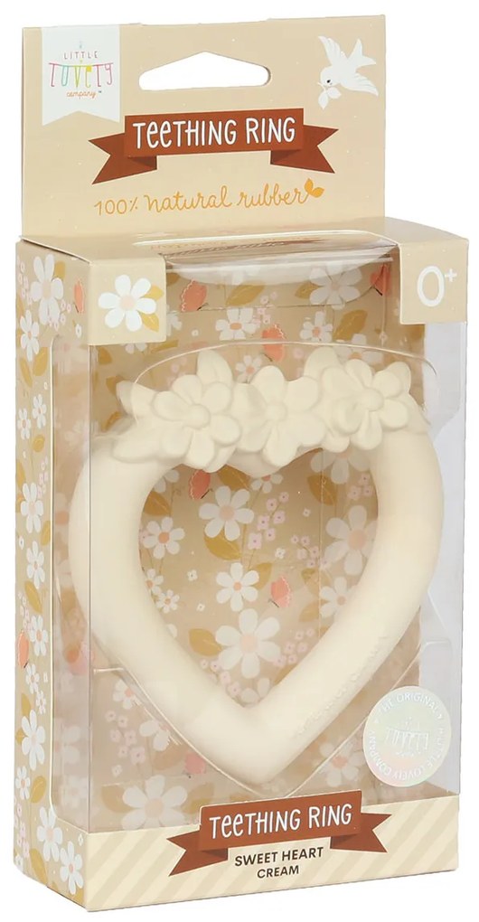 A Little Lovely Company - hryzadielko z kaučuku - srdce