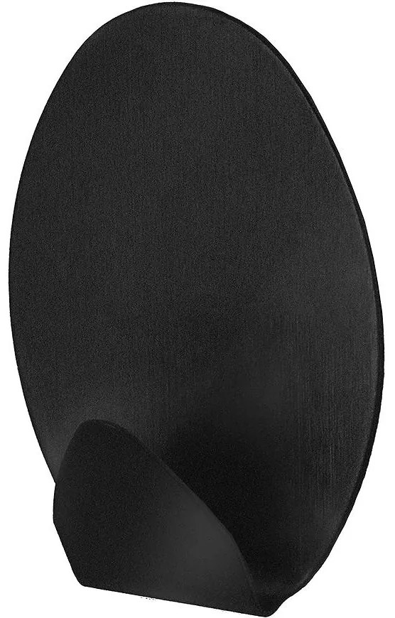 Háčik trendy samop. Ovál (2 ks.) Čierny 8282