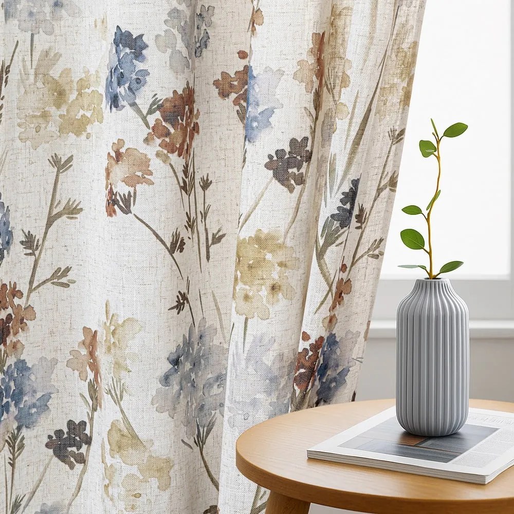 Krémovobiely záves 135x250 cm Flosi – Restilo