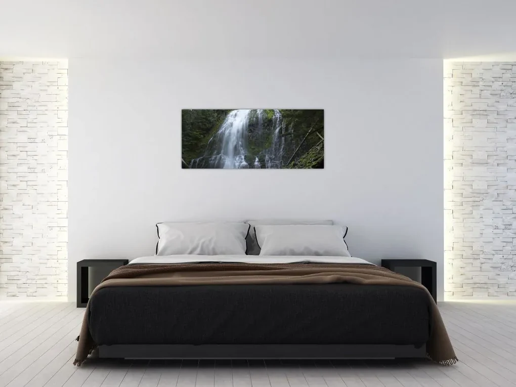 Obraz vodopádu (120x50 cm)
