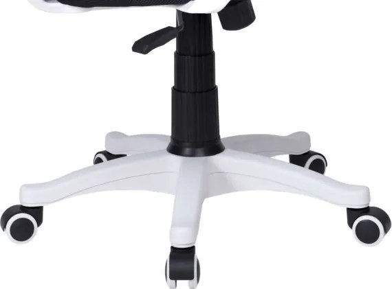 Kancelárska stolička BIANCO čierna / biela