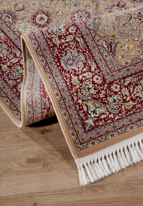 Koberec Villeroy & Boch Kollektion 1870 Alfred červený / béžový