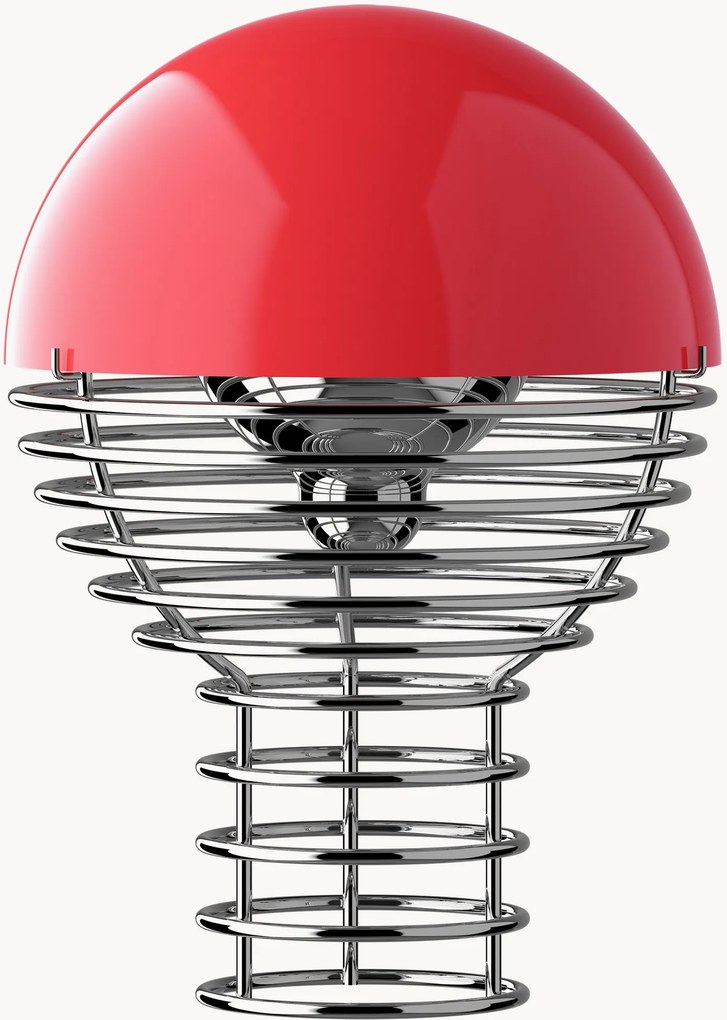 Malá prenosná stmievateľná stolová LED lampa Wire, dizajn Verner Panton