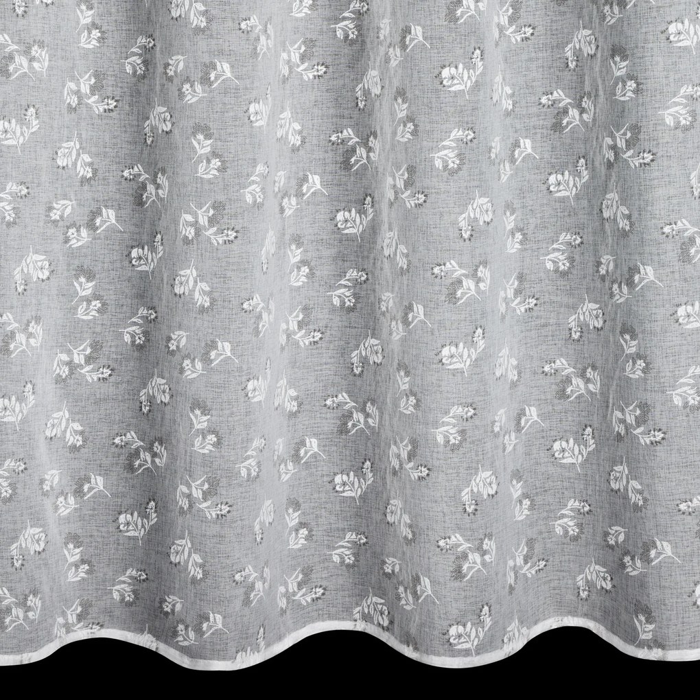 ZÁCLONA NA KRÚŽKOCH FELINA 140X250 CM KVETY