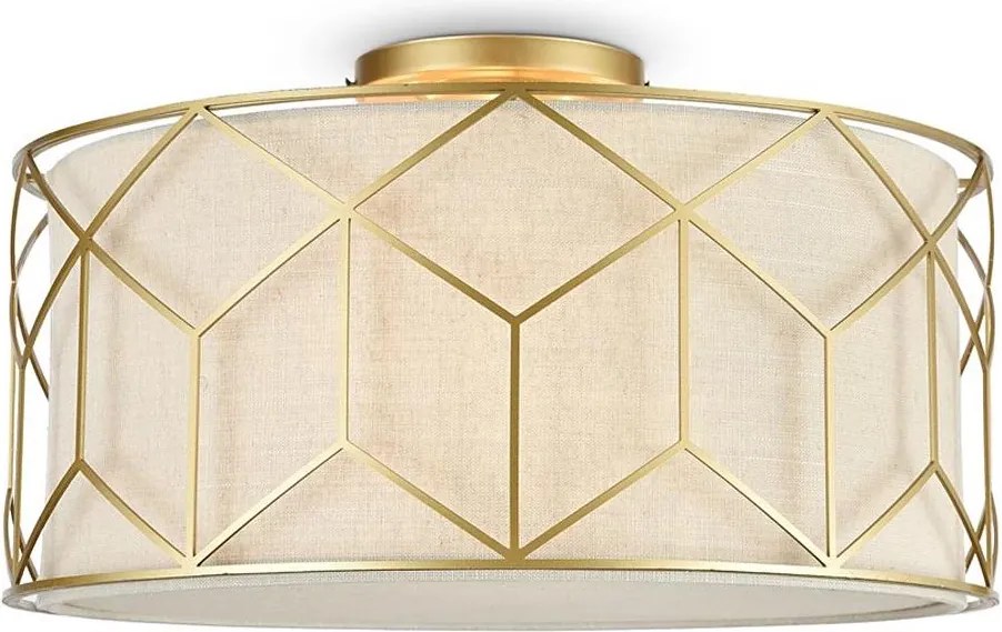 Maytoni H223-PL-03-G - Stropné svietidlo MESSINA 3xE27/60W/230V