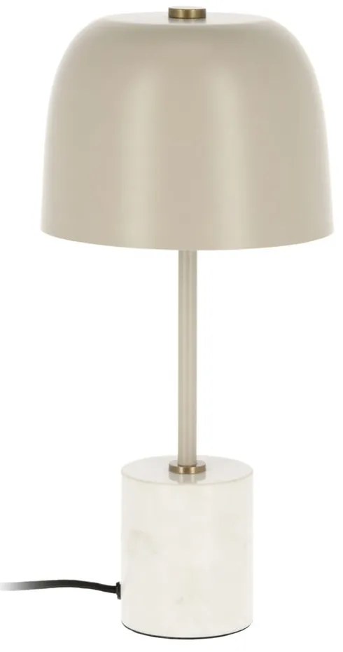Béžová stolová lampa Kave Home Alish
